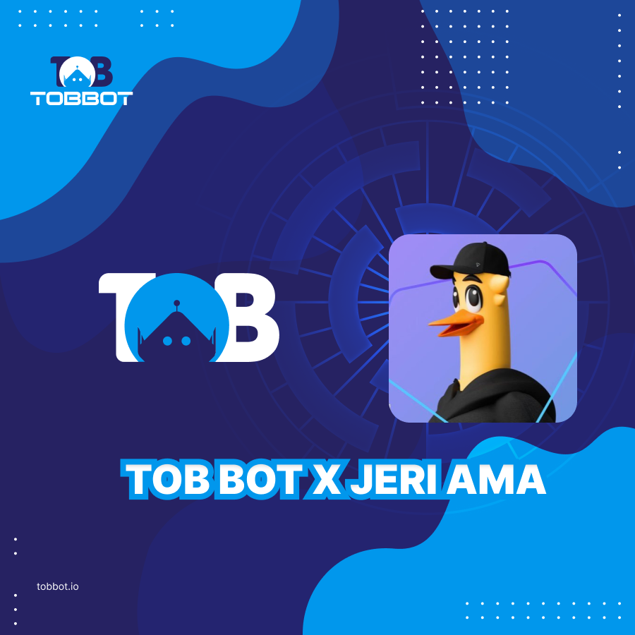 💎We will be joining an AMA with <a href="/0xweb3bond/">Jeribond 🇺🇸</a> on his channel today💎

Let's join us to gain more insights on <a href="/ton_blockchain/">TON 💎</a> !

#TOBBOT #TON