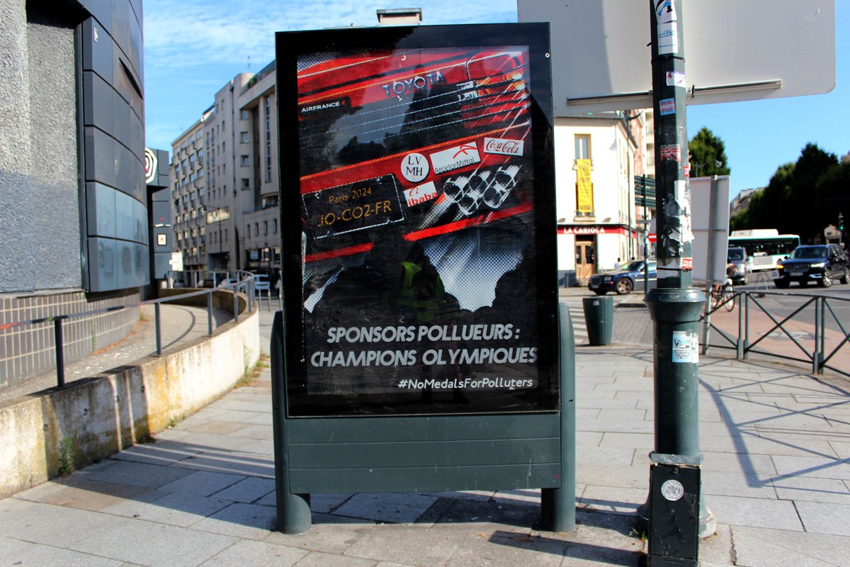 Au travers de ces exemples des multinationales qui colonisent nos imaginaires, nous dénonçons ces sponsorings dans le domaine sportif et demandons au Comité International Olympique de mettre fin à ce contrat de sponsoring. #NoMedalsForPolluters
