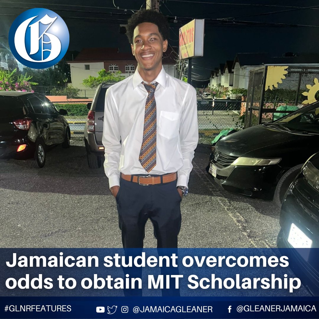 JamaicaGleaner's tweet photo. Nothing could prepare 19-year-old Ronaldo Lee for the surprise he received earlier this year, when he was informed that he was accepted into the Massachusetts Institute of Technology in the United States of America.

Read more: https://t.co/bpSpo7uzGY #GLNRFeatures https://t.co/VBOHU31Irg
