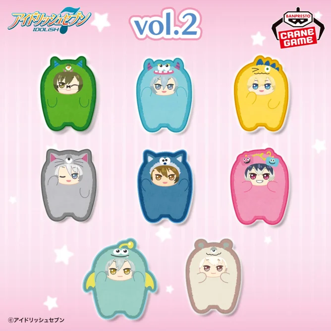 2024年11月登場予定 アイドリッシュセブン ダイカットハンドタオル