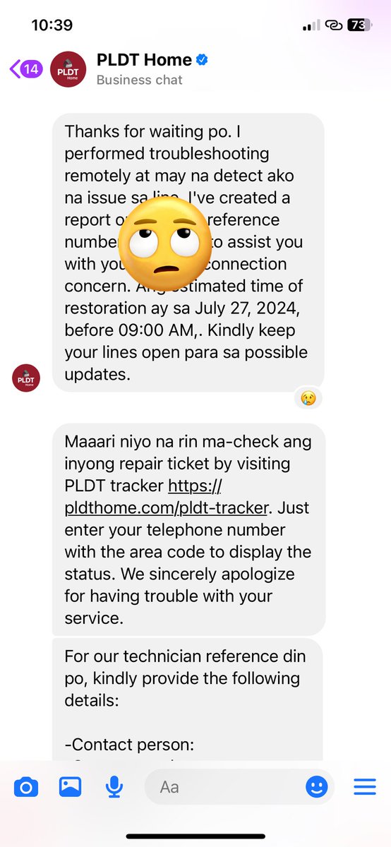 shamsthefoodie's tweet image. Eyyyy @PLDTHome @PLDT_Cares @pldt 

JULY 27 :( 🥲 #WFH #WFHproblems