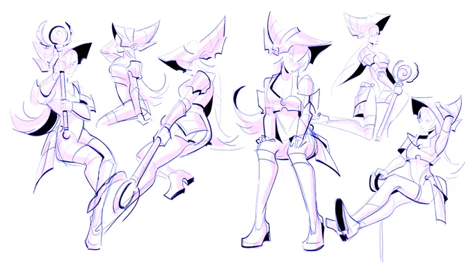 dark magician girl!! figure drawing session  #yugioh 