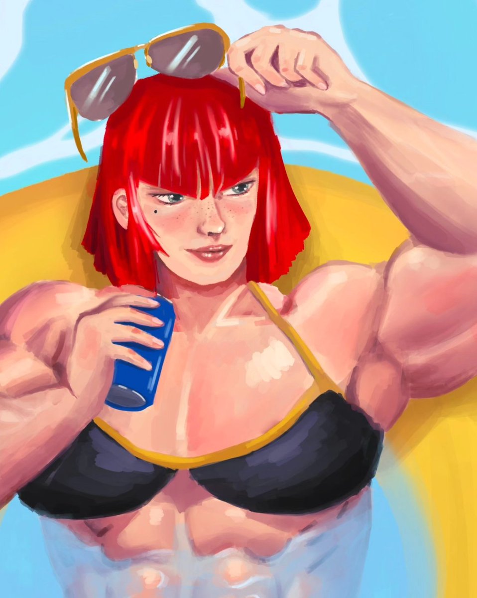 MrMypurse's tweet photo. Marisa's Vacation #StreetFighter6 #evo24 #sf6 #fanart https://t.co/nPfrOHGvpE