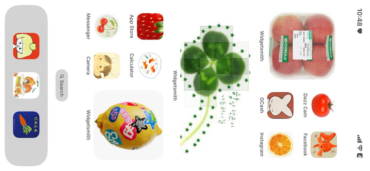 new phone layout  ‧₊˚🍊༉‧₊˚.