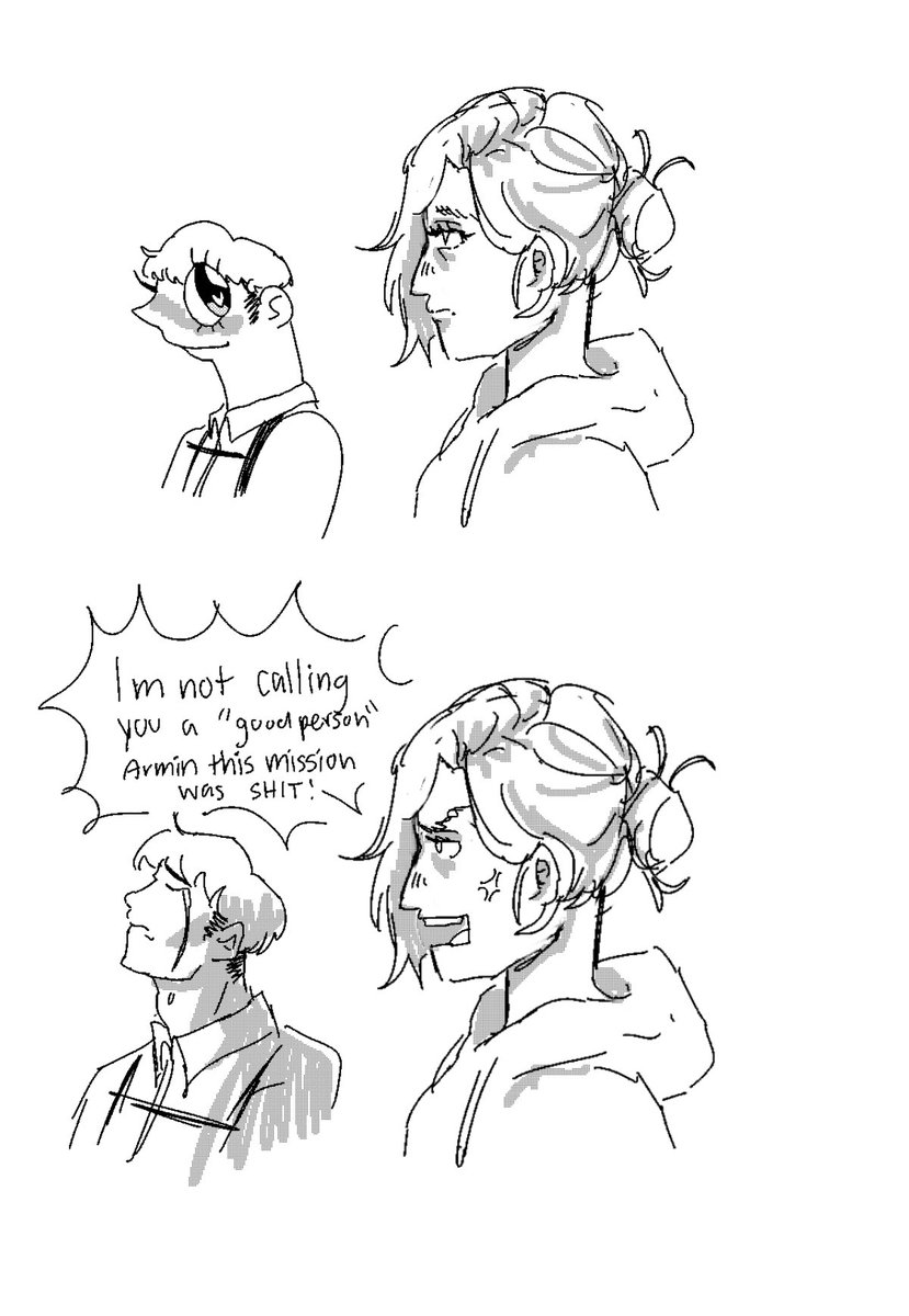 I did it #AttackOnTitan #arminarlert #annieleonhardt