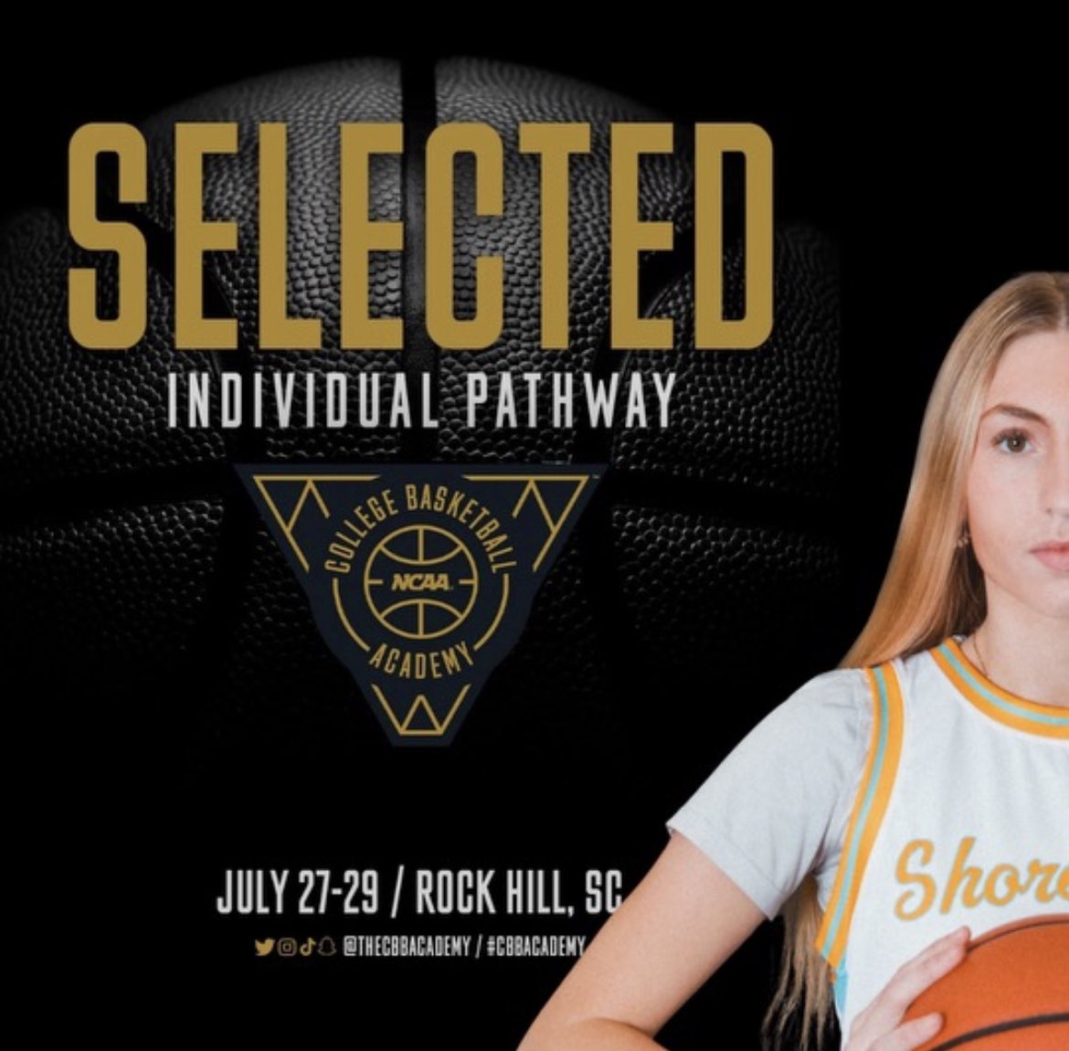 Tessa Liggio (@liggiotessa) on Twitter photo Honored to be selected to attend the 2024 NCAA
College Basketball Academy in
Rock Hill SC July 27-29
#CBBAcademy <a href="/TheCBBAcademy/">NCAA College Basketball Academy</a> Honored to be selected to attend the 2024 NCAA
College Basketball Academy in
Rock Hill SC July 27-29
#CBBAcademy <a href="/TheCBBAcademy/">NCAA College Basketball Academy</a>