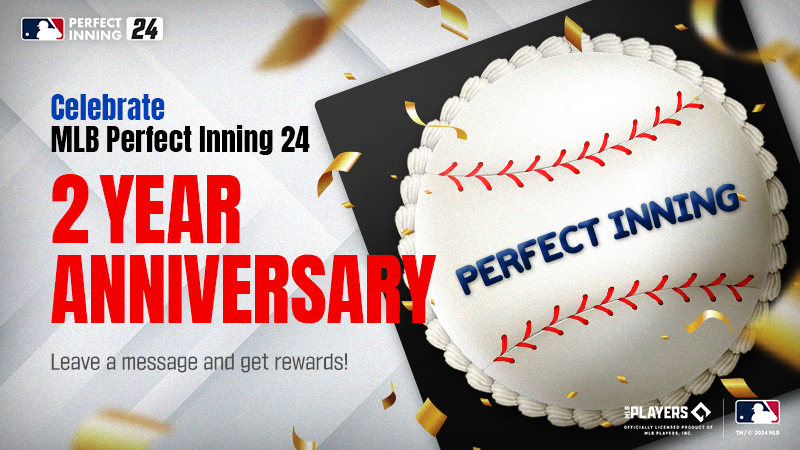 MLB__PI's tweet photo. Hey GMs!Let’s celebrate MLB Perfect Inning 24’s 2nd birthday!🎂🎉

Leave a comment along with your user ID and get rewards!❤️
Example: Happy Birthday! / PlayBall

🎁All Participants: [Event] Gold Player Pack x10

⏰07/24 ~ 07/30 23:59 (PDT)

#MLB #MLBPI24 #2Year #Anniversary #Birthday #Baseball #MobileGame #Event