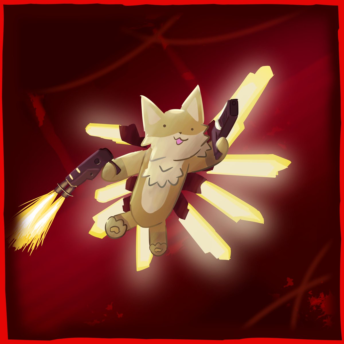 xiao_long87's tweet photo. I dunu what I am doing anymore XDDD

#ultrakill #art #furryart https://t.co/wOZmjToXSI