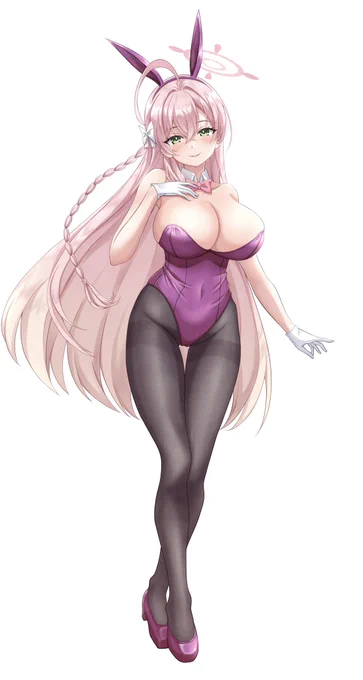 ハナコバニー(完成版)#ブルアカ 夏コミでアクスタになります!よろしくお願いします。 