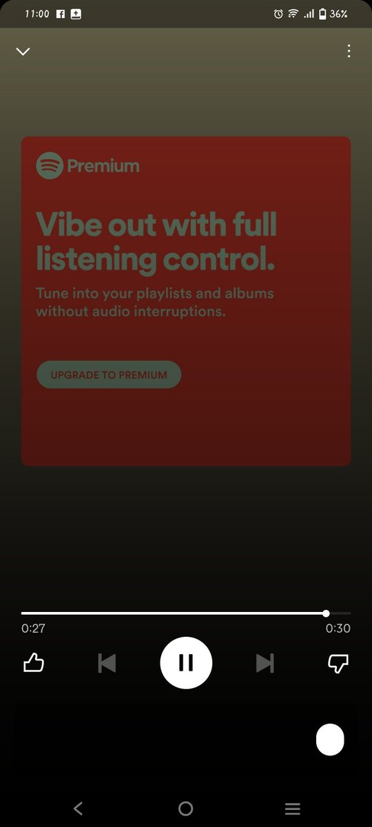 EXO_ForLife_365's tweet photo. @Spotify why?????
I paid for the premium already https://t.co/d2kRcWbPxE