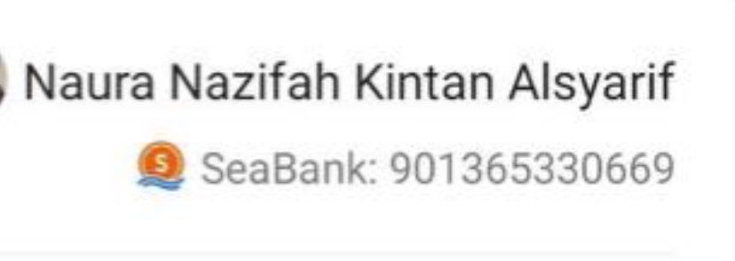Tobat nipu ya, Naura. tweet media