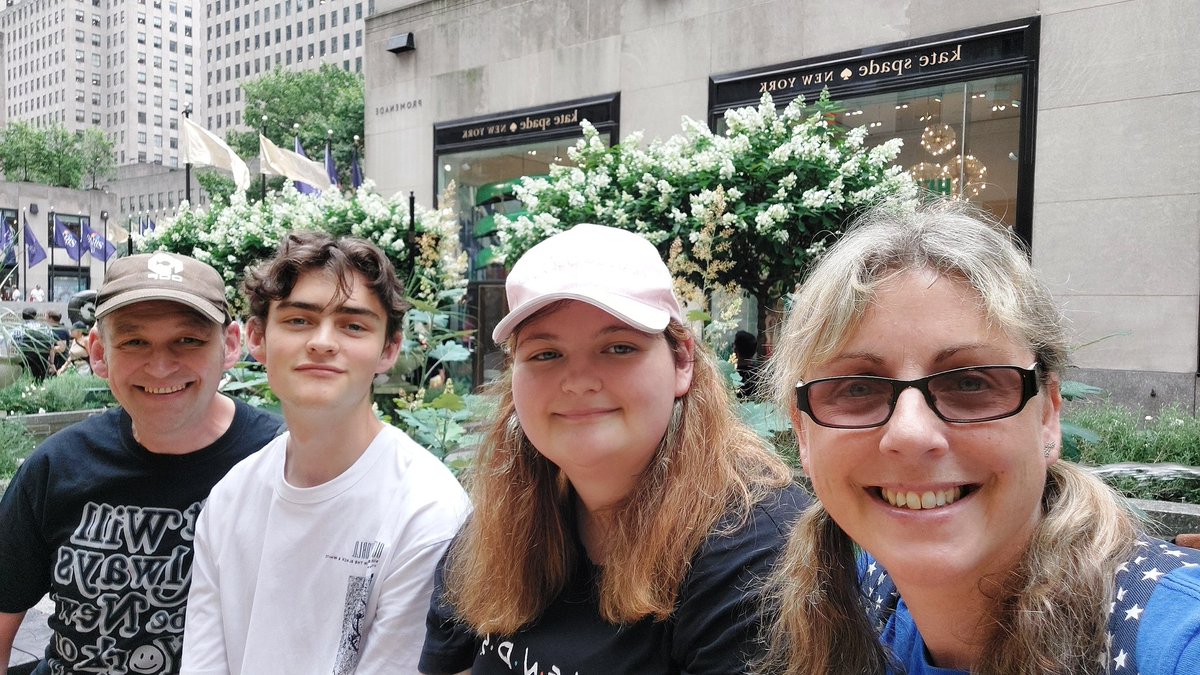 Having a great time in New York 🤗