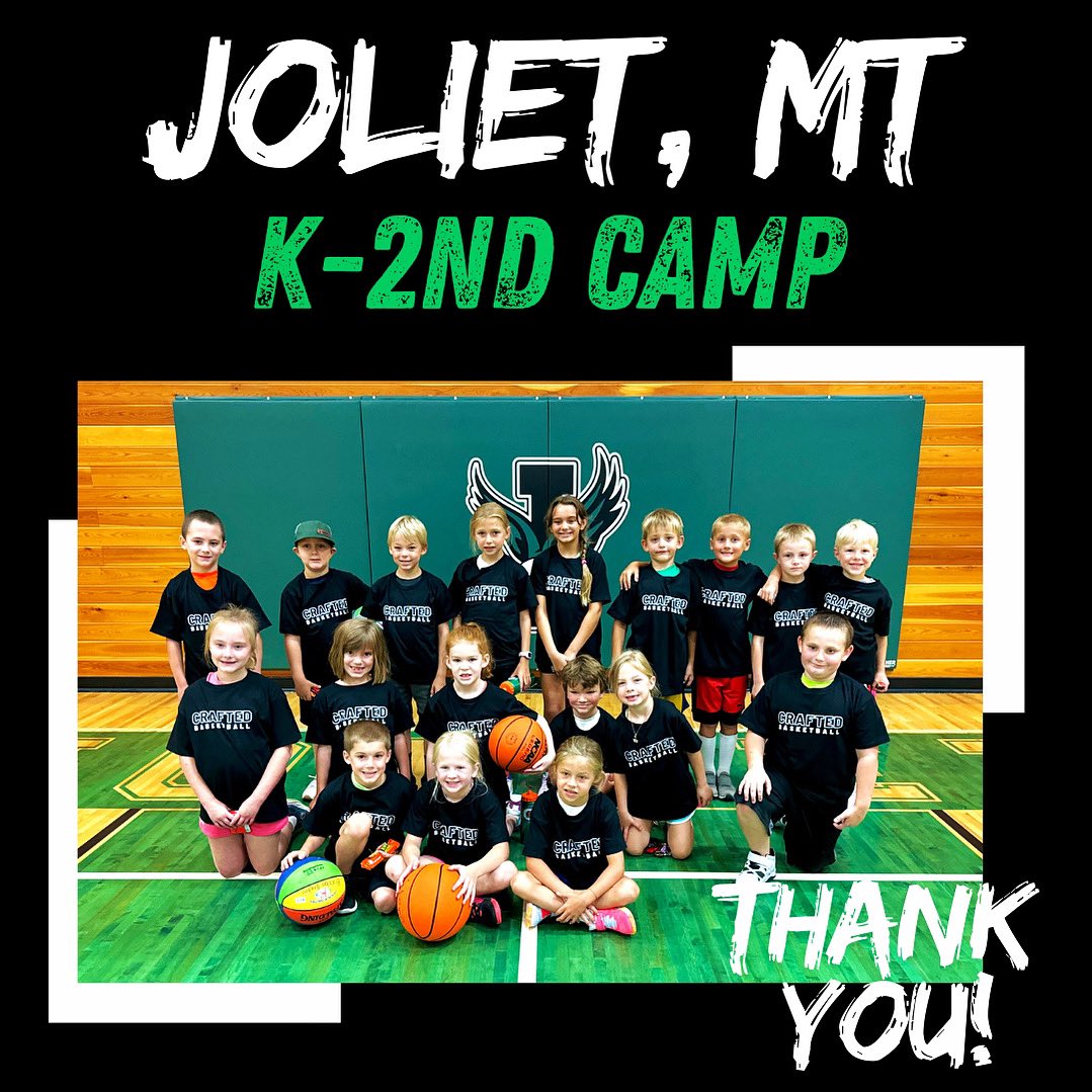 Crafted Basketball Skills & Academy (@craftedbball) on Twitter photo My 2 days in Joliet, MT did not disappoint! Such a fun experience to do a camp w/ Joliet’s amazing K-2nd graders. Thank you for having us! The future is bright in Joliet!
<a href="/CraftedBball/">Crafted Basketball Skills & Academy</a> #craftedbasketball #craftedbasketballcamps #montanabasketballcamps #montanabasketballtraining My 2 days in Joliet, MT did not disappoint! Such a fun experience to do a camp w/ Joliet’s amazing K-2nd graders. Thank you for having us! The future is bright in Joliet!
<a href="/CraftedBball/">Crafted Basketball Skills & Academy</a> #craftedbasketball #craftedbasketballcamps #montanabasketballcamps #montanabasketballtraining