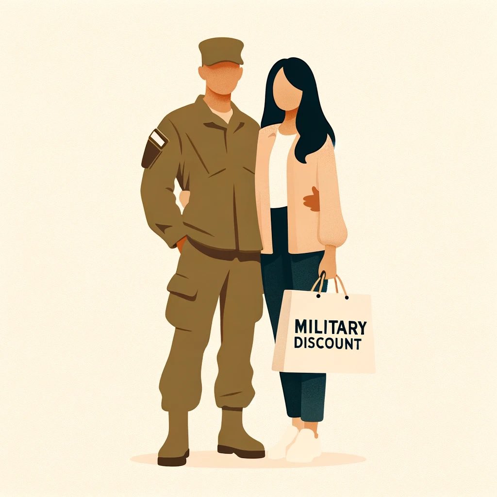 Did you know we share military discounts too? Visit RetailSalute.com #MilitaryDiscount