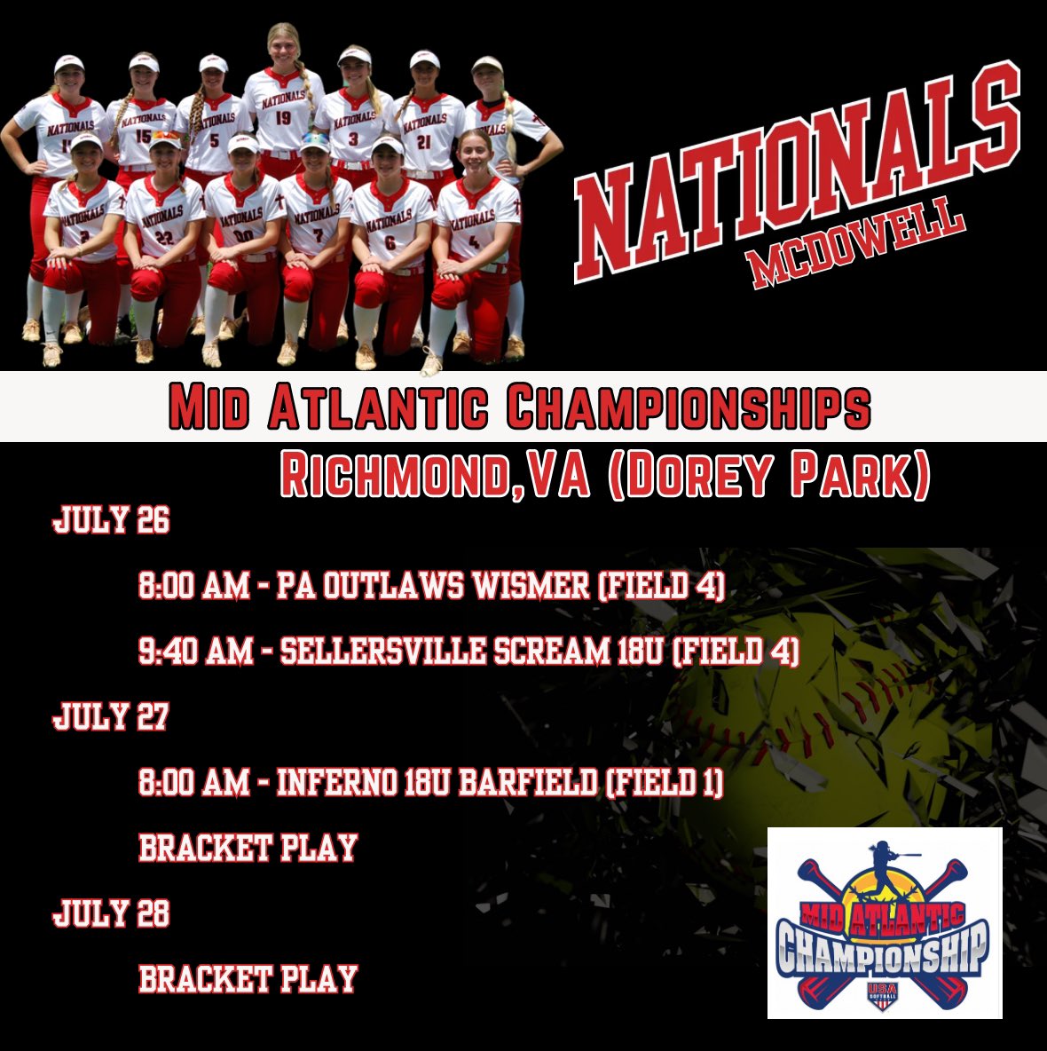 Last tourney of the Summer, come check us out in Richmond!!