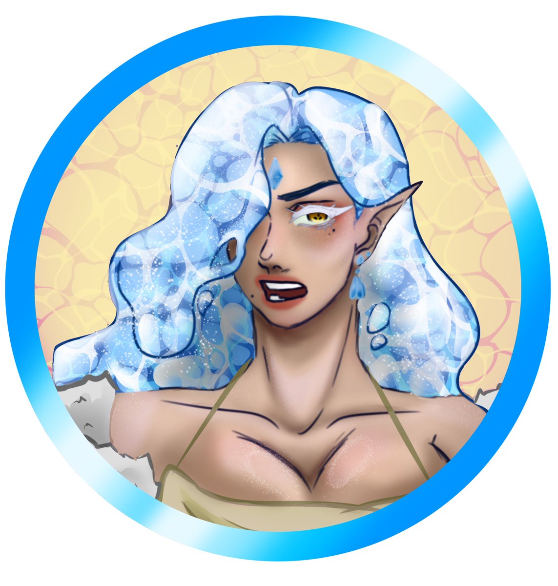 Better background and her token