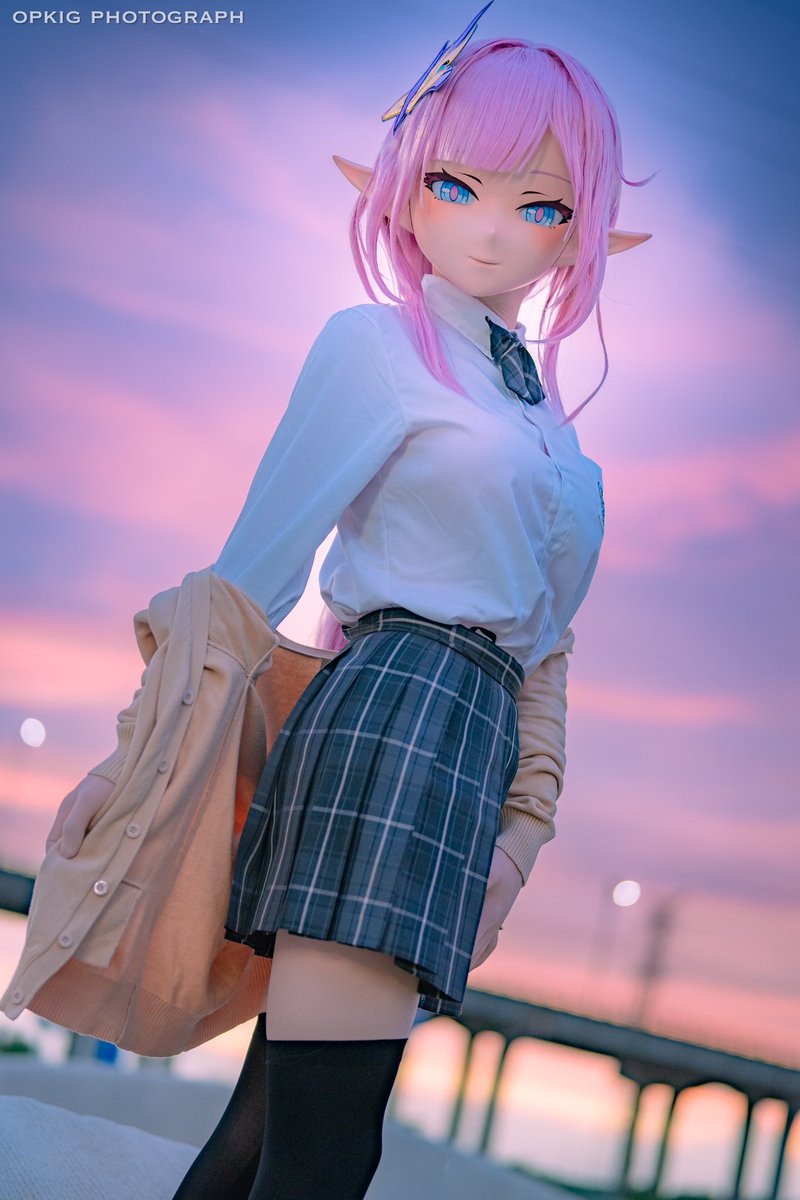 就当是今年电玩节（）
谢谢摄影老师📹：<a href="/opkig/">op</a> 

#kigurumi 
#着ぐるみ 
#Elysia