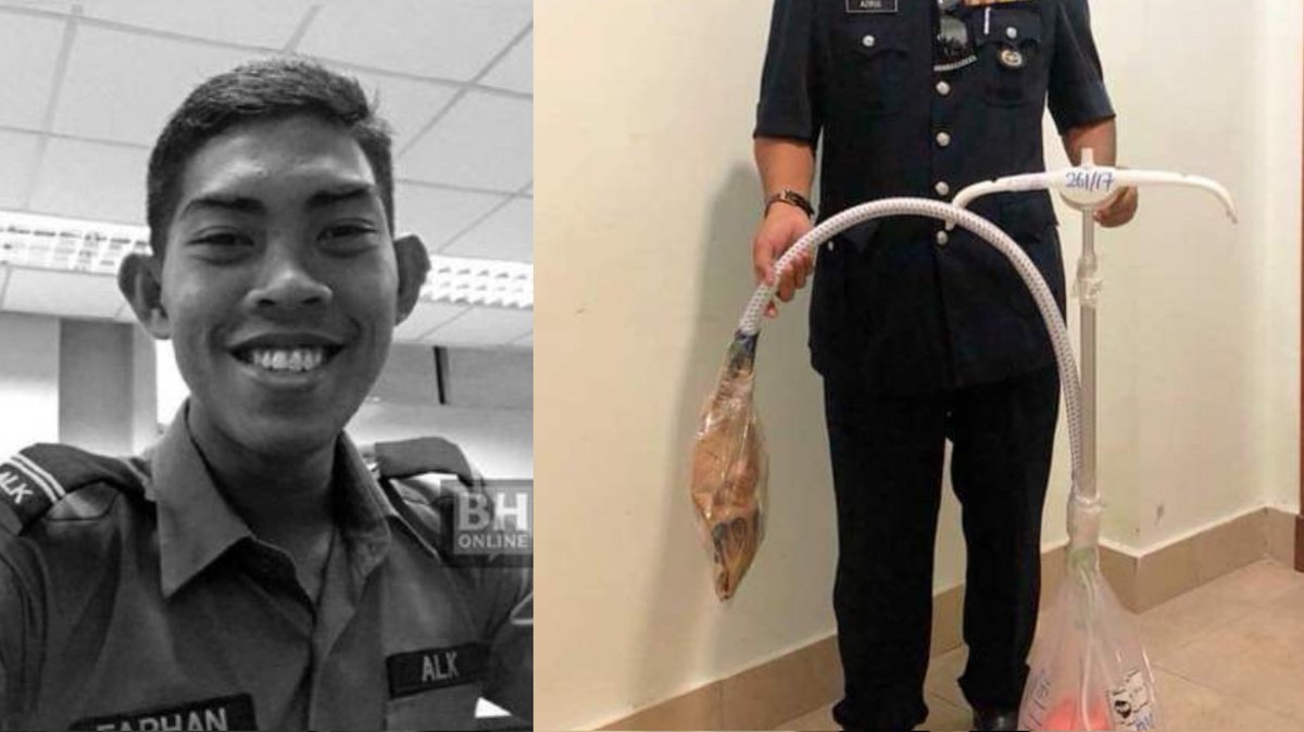 Seorang taruna Universitas Pertahanan Nasional Malaysia (UPNM) tewas disiksa menggunakan setrika uap panas yang ditekan dan digosok ke sekujur tubuhnya hingga kulitnya terbakar oleh rekan rekan satu kampusnya sendiri.

Kasus Zulfarhan Osman Zulkarnain

a thread