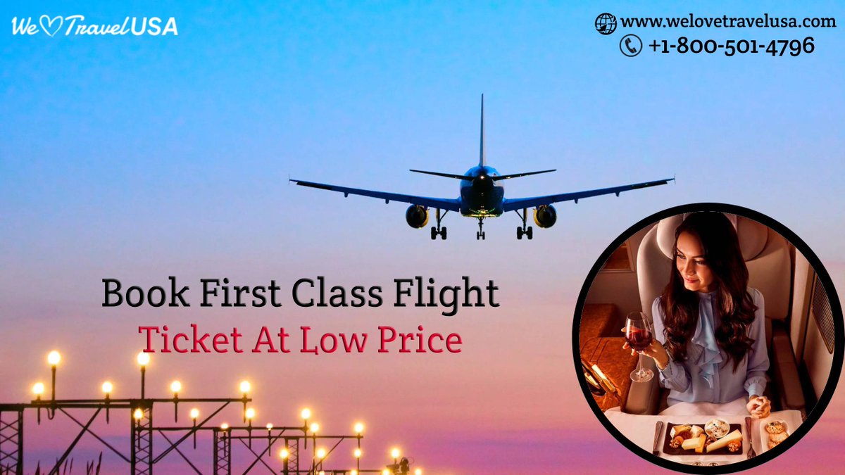 TravelWelo30501's tweet photo. When you #bookfirstclasstickets with us, you will get the best deals on unmatched luxury and comfort. Traveling in #firstclass is now more affordable than ever thanks to our special offers and discounts. Call us at +18005014796 for more info.
#BookFlightTicket #BookCheapFlight https://t.co/w3yEA5djPR