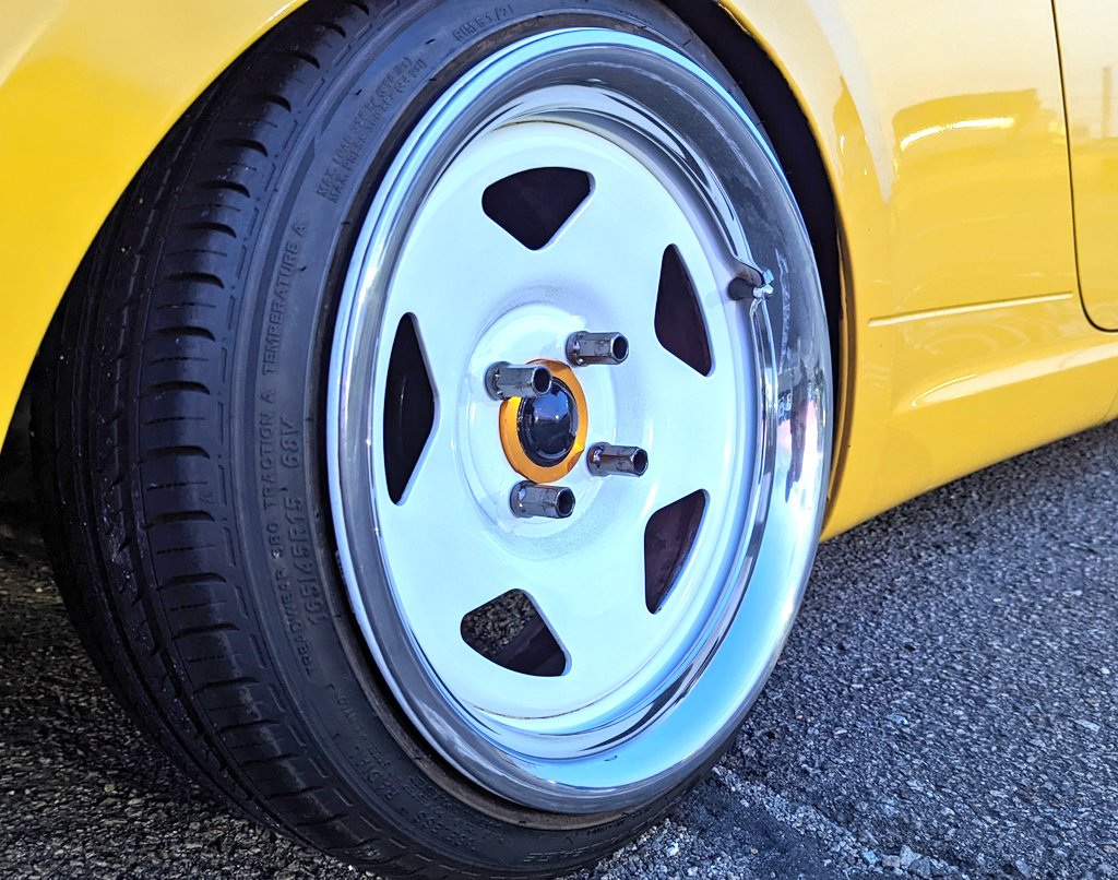 CLS TC01 トリムリング付き 15インチ 7J+25 4H PCD100 ユニグリップ CLS TC01 トリムリング付き 15インチ 7J+25 4H PCD100 ユニグリップ