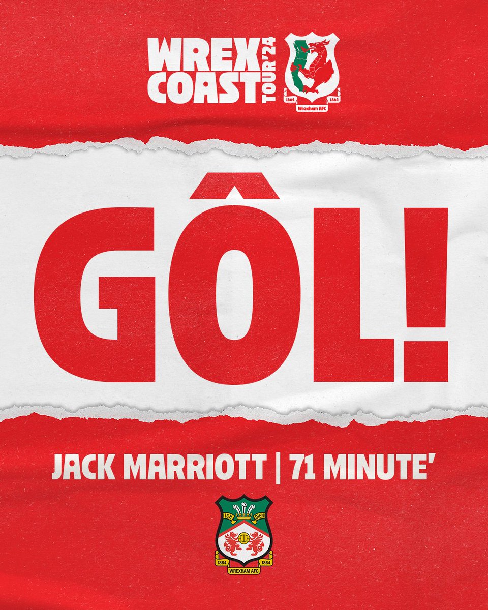 OFF THE BENCH AND ONTO THE SCORESHEET!

🔴⚪ #WxmAFC | #WrexCoastTour