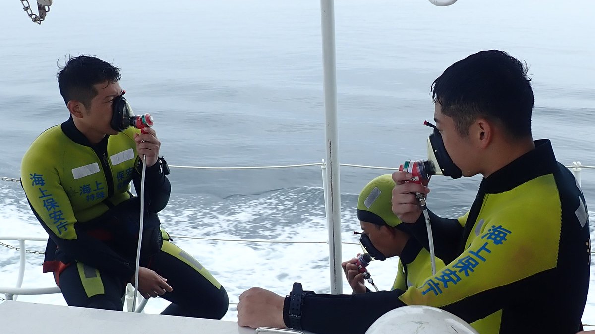 特殊救難隊員の日常2024 Vol.6(混合ガス潜水訓練)】 特救隊は、混合