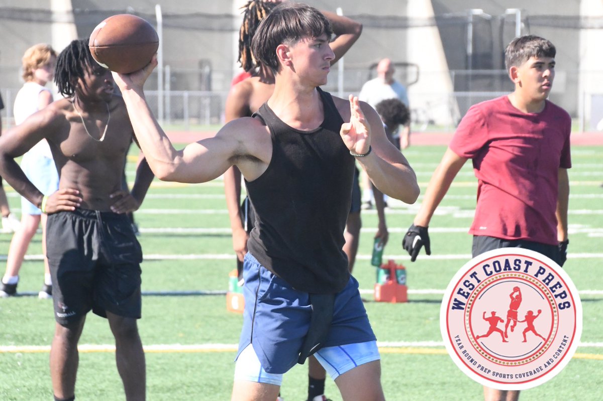Mitchell Labrado loves, loves, loves the grind. 

It’s paying off for the Laguna Creek QB, who enters another year as a varsity starter and still just scratching the surface. 

Story tomorrow at WestCoastPreps.com