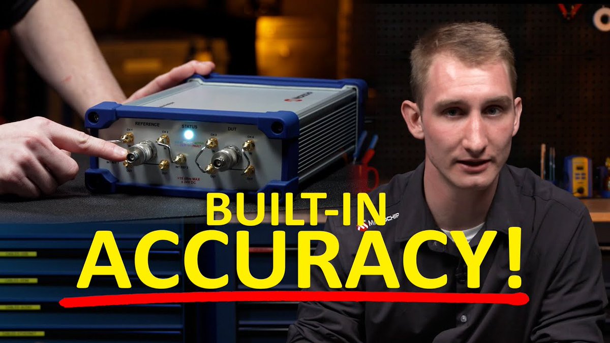 MicrochipTech's tweet photo. Learn how to simplify or improve your phase noise and #oscillator measurements with this short tutorial. In this video, we discuss the internal reference options available on the 53100A Phase Noise Analyzer. https://t.co/ST5VqBCq08 #Phasenoise #ADEV #TestEquipment #AtomicClock https://t.co/o7viiiRcCK