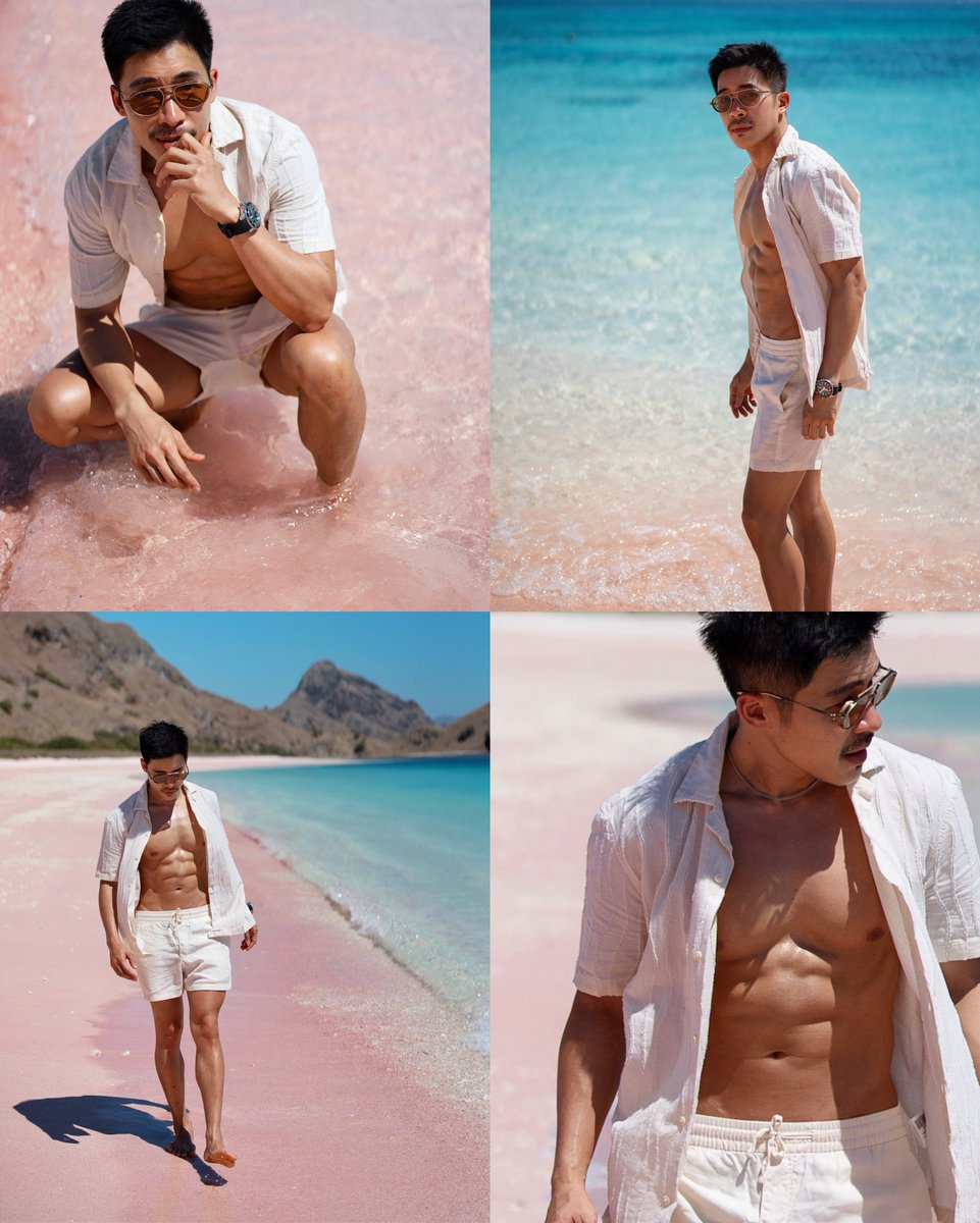 NATsakdatorn's tweet photo. Would you like to have some pink today?

📍Pink Beach, Komodo, Indonesia https://t.co/WkrWqHmbCj
