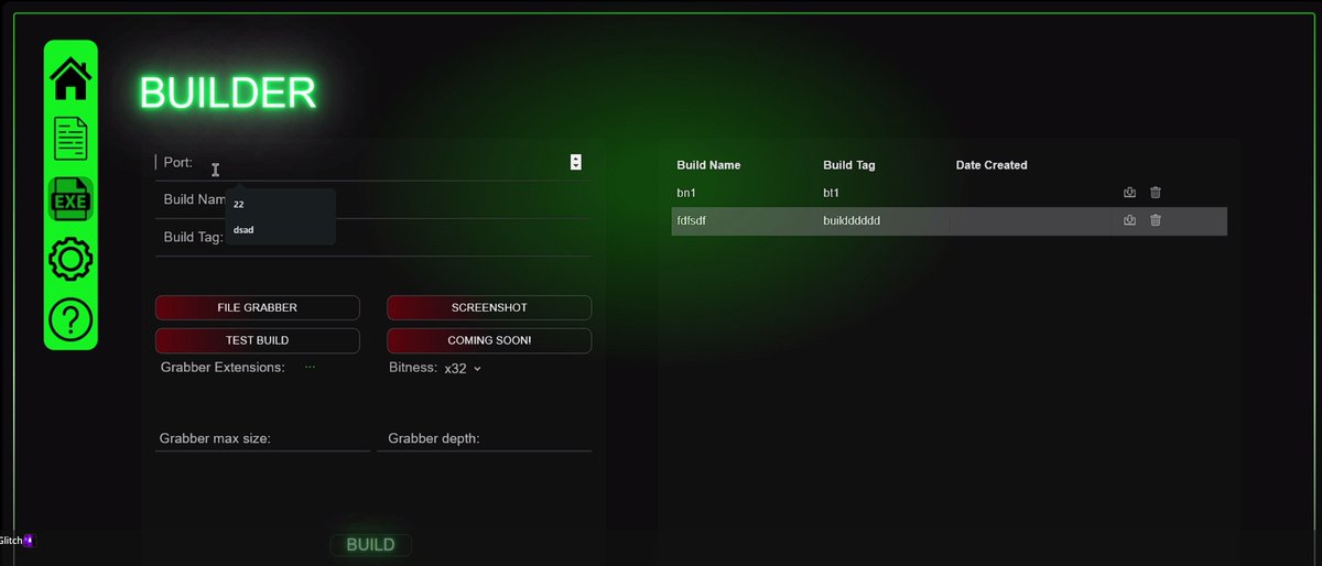 PandaRE__'s tweet photo. So, #MeduzaStealer has partnered with #GlitchProject. And #GlitchProject is releasing a new stealer this week after the recent release of the clipper 🤔 I am not a fan of the neon design, to be honest. https://t.co/YjODZpNL2Z