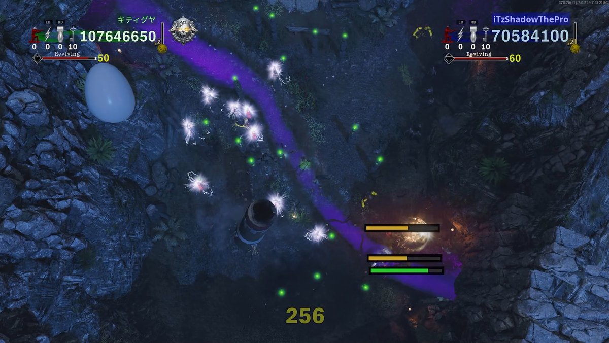 K1ttyguya's tweet photo. Top Down 256 2P 
Pretty happy with the game given that I had never played 4.0 on host. GG to @iTzShadowThePro
for not siphoning and going animal mode even though he was on 120+ ping most of the game. 🐈‍⬛ https://t.co/vfUTkKnxlR