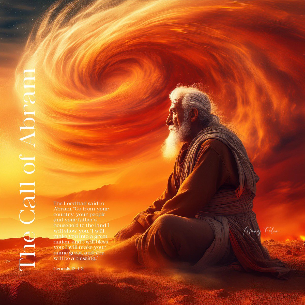 ManojFelix's tweet image. #AIphoto #AIart #AIArtCommuity #BibleVisuals #bibleverse