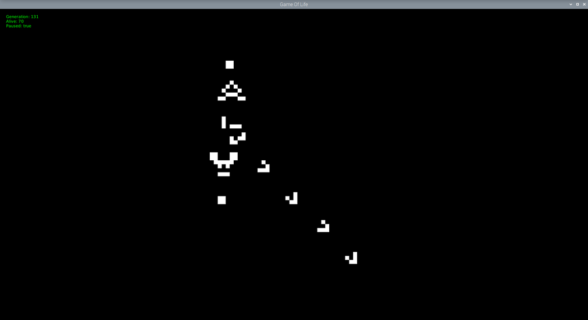 orango_mango's tweet photo. The beta version of Conway's Game Of Life is now available to play on itch.
๐น๏ธ Browser, linux, windows, mac: https://t.co/yUH6fPvgnf
๐น Quick video: https://t.co/UMVHoVXJIB
Made in #java with the #javafx framework. Web version with the help of #webfx https://t.co/BZiHHw3UuU