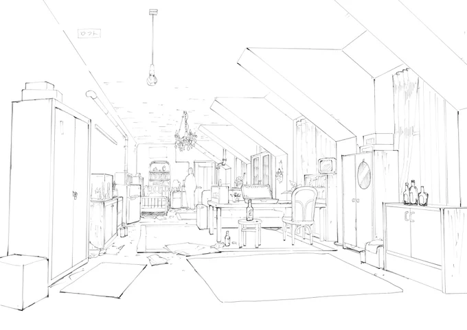 #今月描いた絵を晒そう 