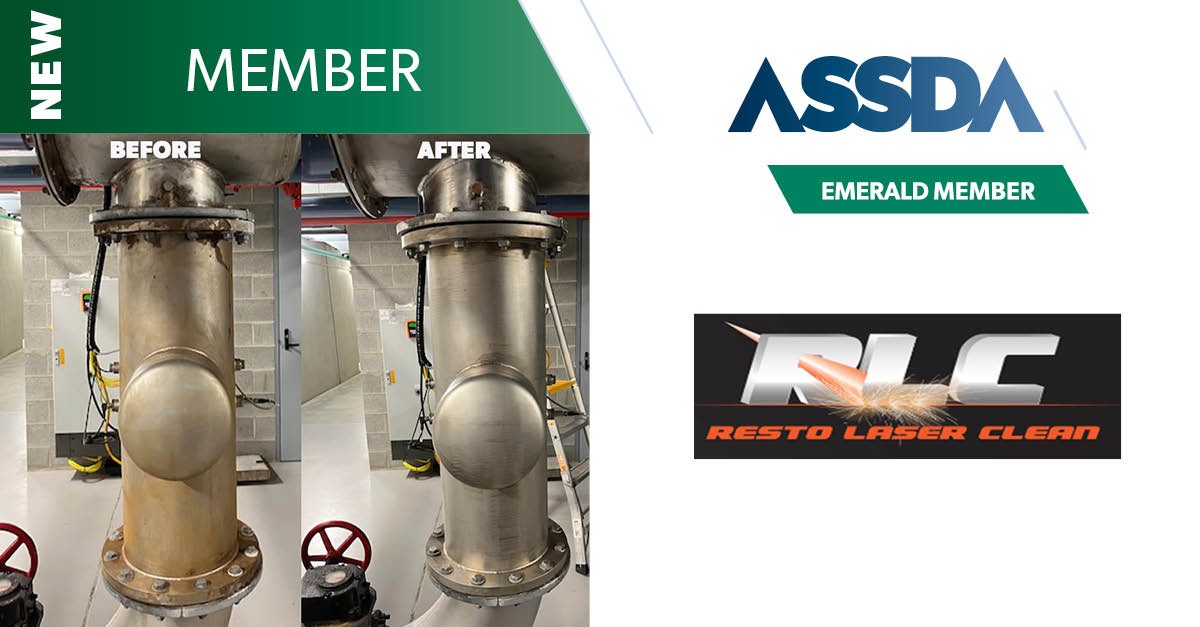 ASSDA welcomes new Emerald Members, Resto Laser Clean! Based in Canberra, they offer premium laser cleaning solutions for rust, paint, grease, and more in Canberra and NSW. Their non-contact, non-abrasive process is ideal for various materials. Learn more: restolaserclean.com.au