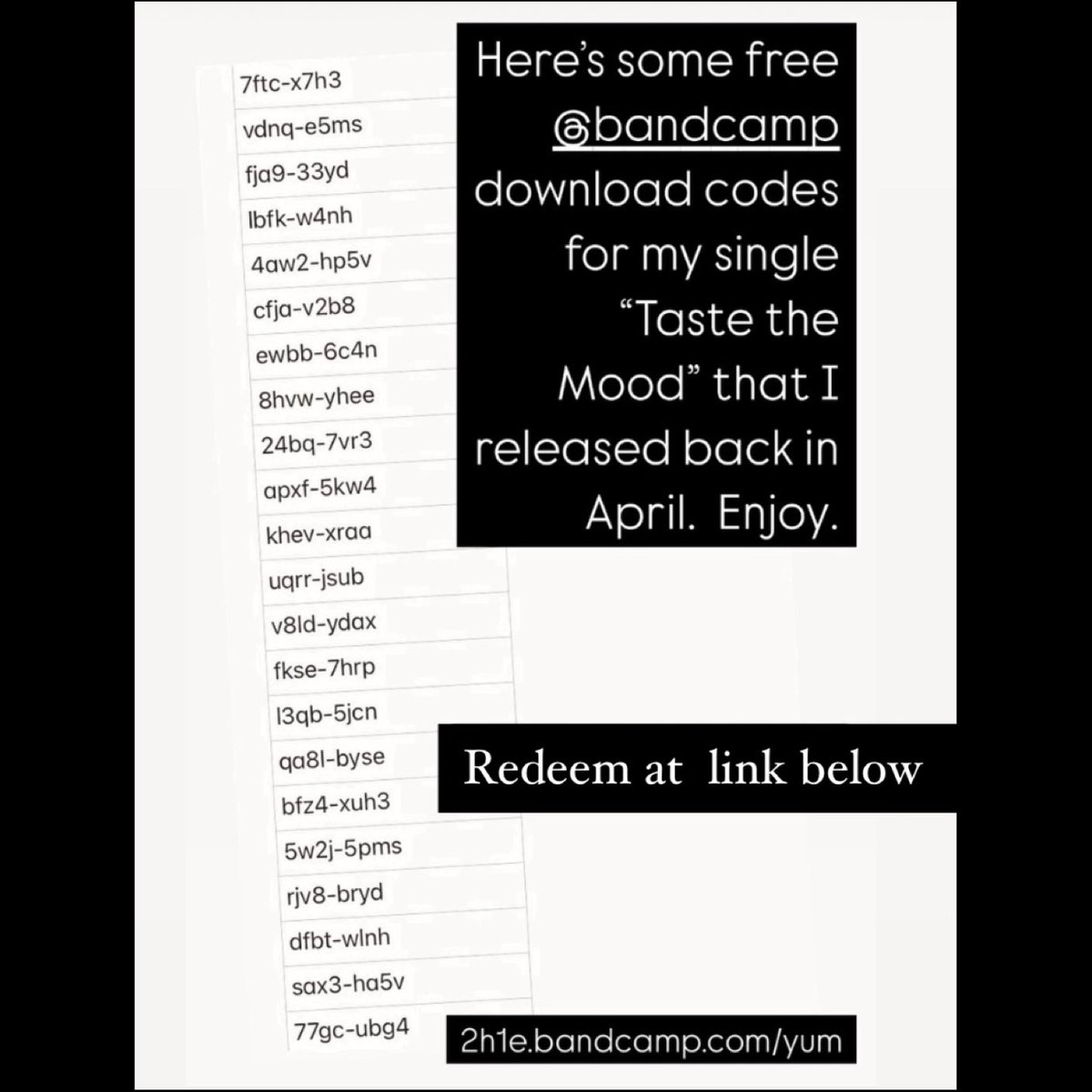 #yumcodes