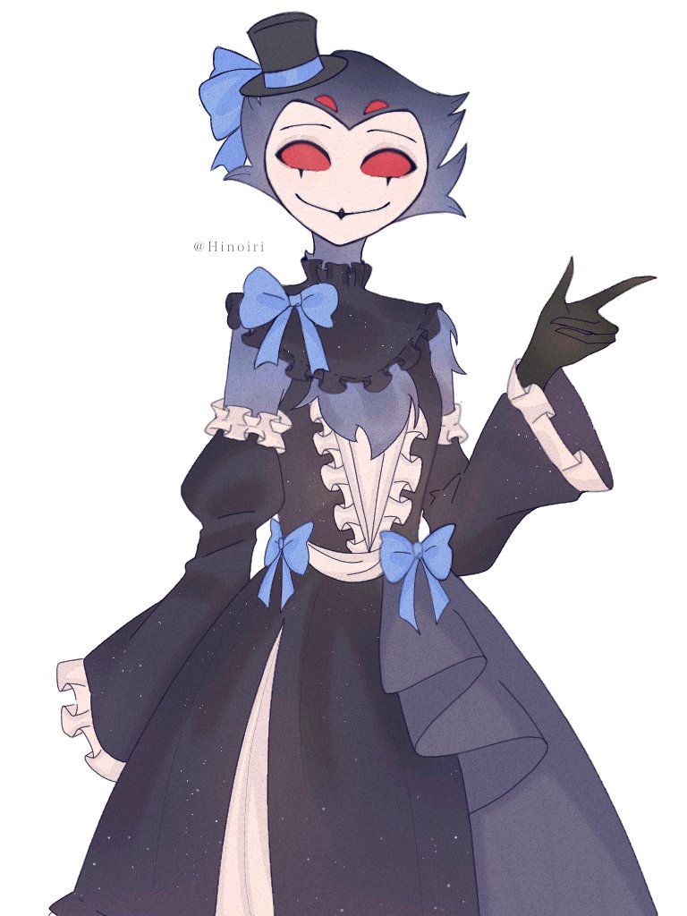 Stolas + lolita outfit = Perfection
🦉🔥💖
Design belongs to <a href="/hngancon/">Hanagon (comms open)</a> 
#Stolas #myart #HelluvaBossFanart 
#lolita #Stolitzdressupweek