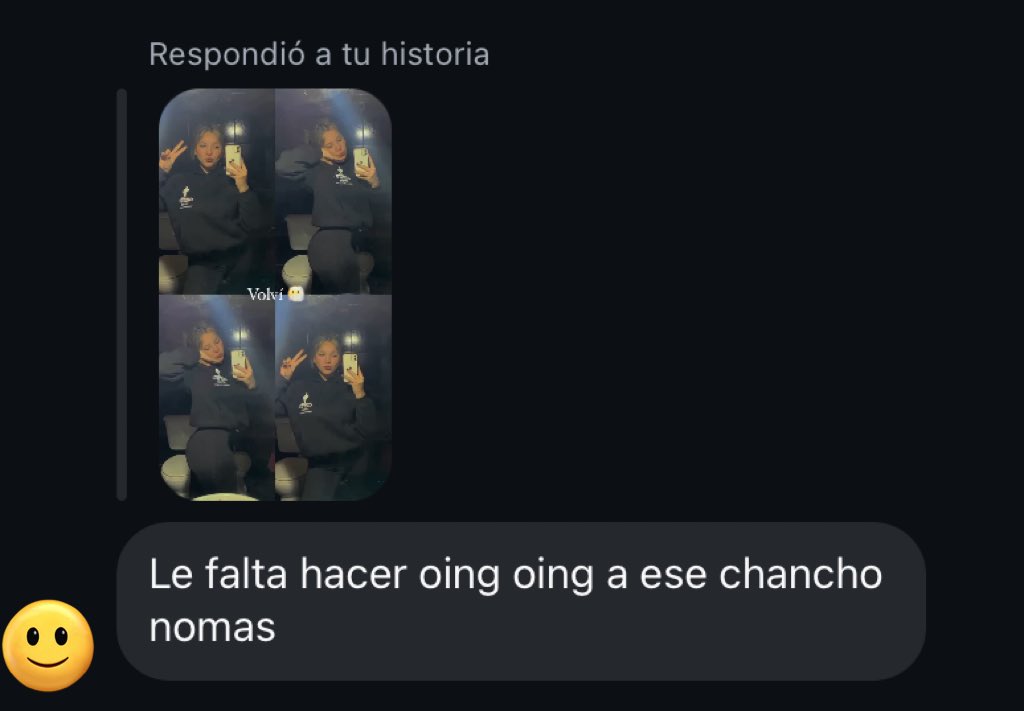 A ver que me respondieron en la hist….