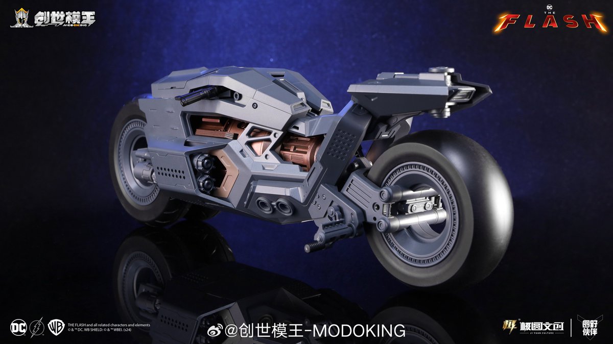 I__Love__Heroes's tweet image. 1/12 Scale  Model Kit
BATCYCLE (The Flash)
#创世模王 #MODOKING