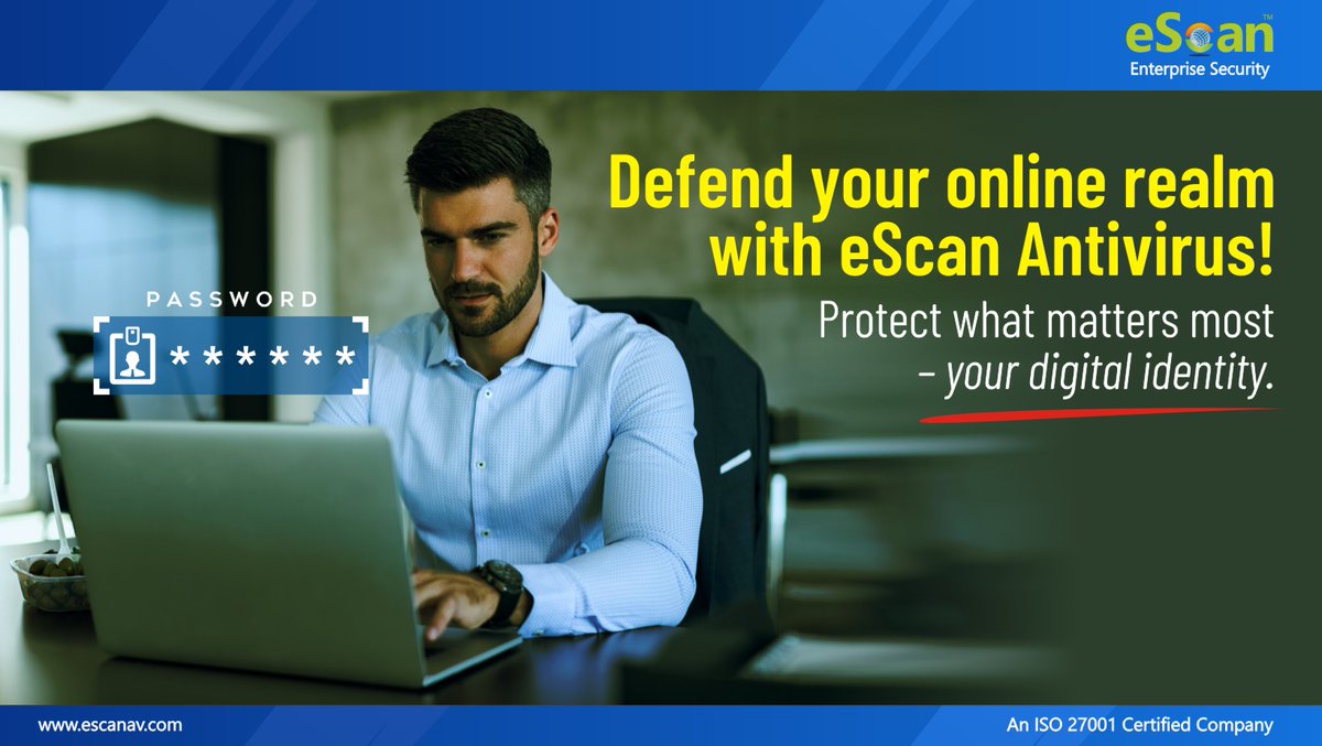 escan_tweet's tweet image. 🛡️ Defend Your Online Realm with eScan Antivirus! 🛡️
escanav.com/en/online-stor…
#eScanAntivirus #CyberSecurity #DigitalProtection #StaySafeOnline #DigitalIdentityProtection