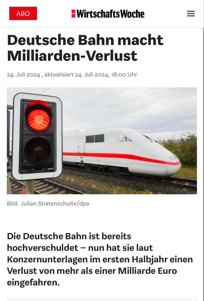 "Gewinn! Gewinn! Gewinn!" ist eben eine Blackrock-Sicht auf die Bahn.

Ich will eine Bahn die funktioniert und Mensch &amp; Wirtschaft Mobilität &amp; Logistik verlässlich ermöglicht, und keine Bahn, die nur das tut, was kurzfristige hohe Renditen bringt.