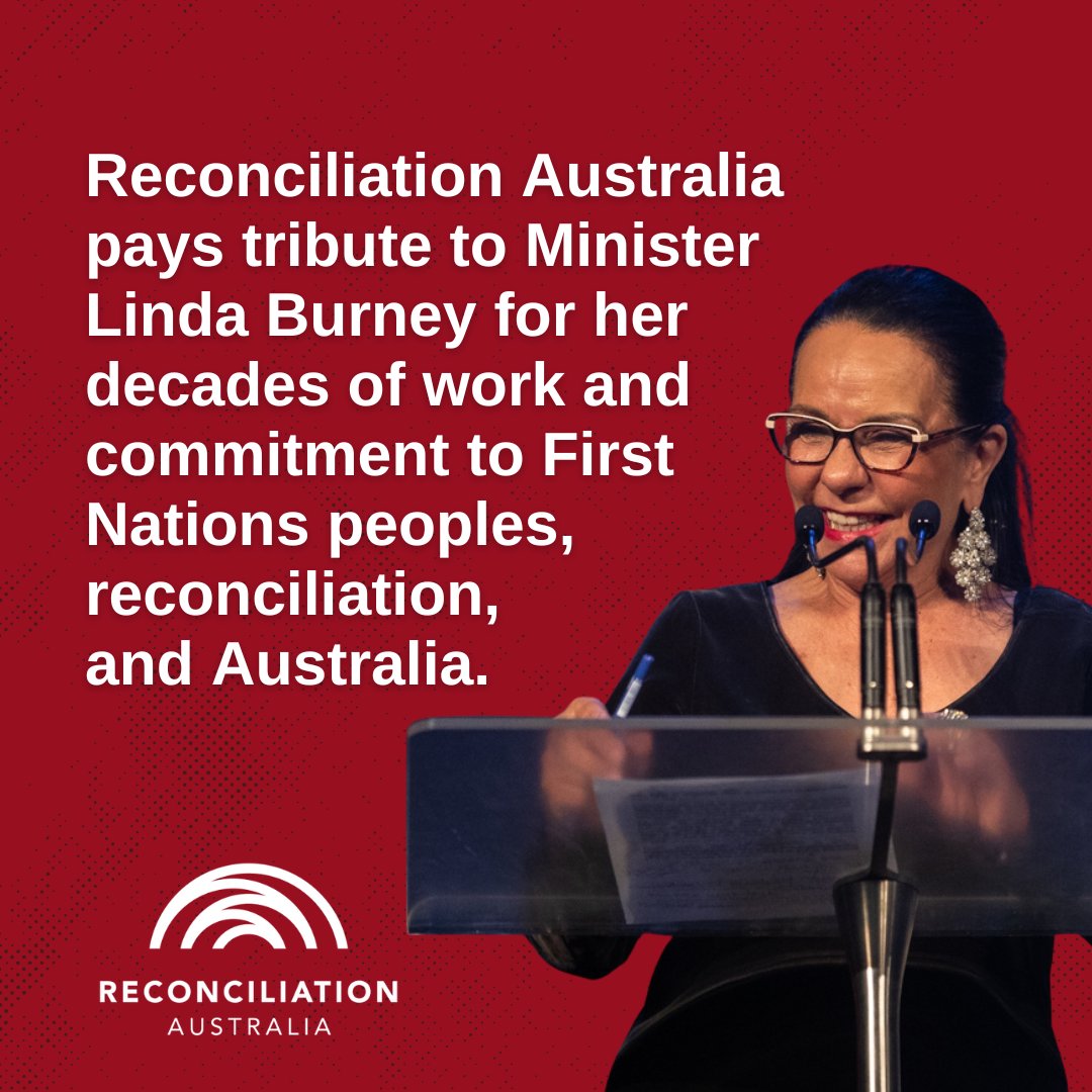 Reconciliation Australia (@recaustralia) on Twitter photo āHer legacy will be marked by her resilience, intelligence and integrity, shining a light on the pathway to reconciliation and justice.ā
Statement from Karen Mundine, <a href="/RecAustralia/">Reconciliation Australia</a> CEO, on the resignation of the Hon <a href="/LindaBurneyMP/">Linda Burney MP</a>:
reconciliation.org.au/statement-on-mā¦
#Reconciliation āHer legacy will be marked by her resilience, intelligence and integrity, shining a light on the pathway to reconciliation and justice.ā
Statement from Karen Mundine, <a href="/RecAustralia/">Reconciliation Australia</a> CEO, on the resignation of the Hon <a href="/LindaBurneyMP/">Linda Burney MP</a>:
reconciliation.org.au/statement-on-mā¦
#Reconciliation