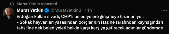 serdar_altok's tweet photo. @bulentsacak Evet, halkla belediyelei karsi karsiya getirme gibi bir hesap var gibi: https://t.co/Bj300VpfFh