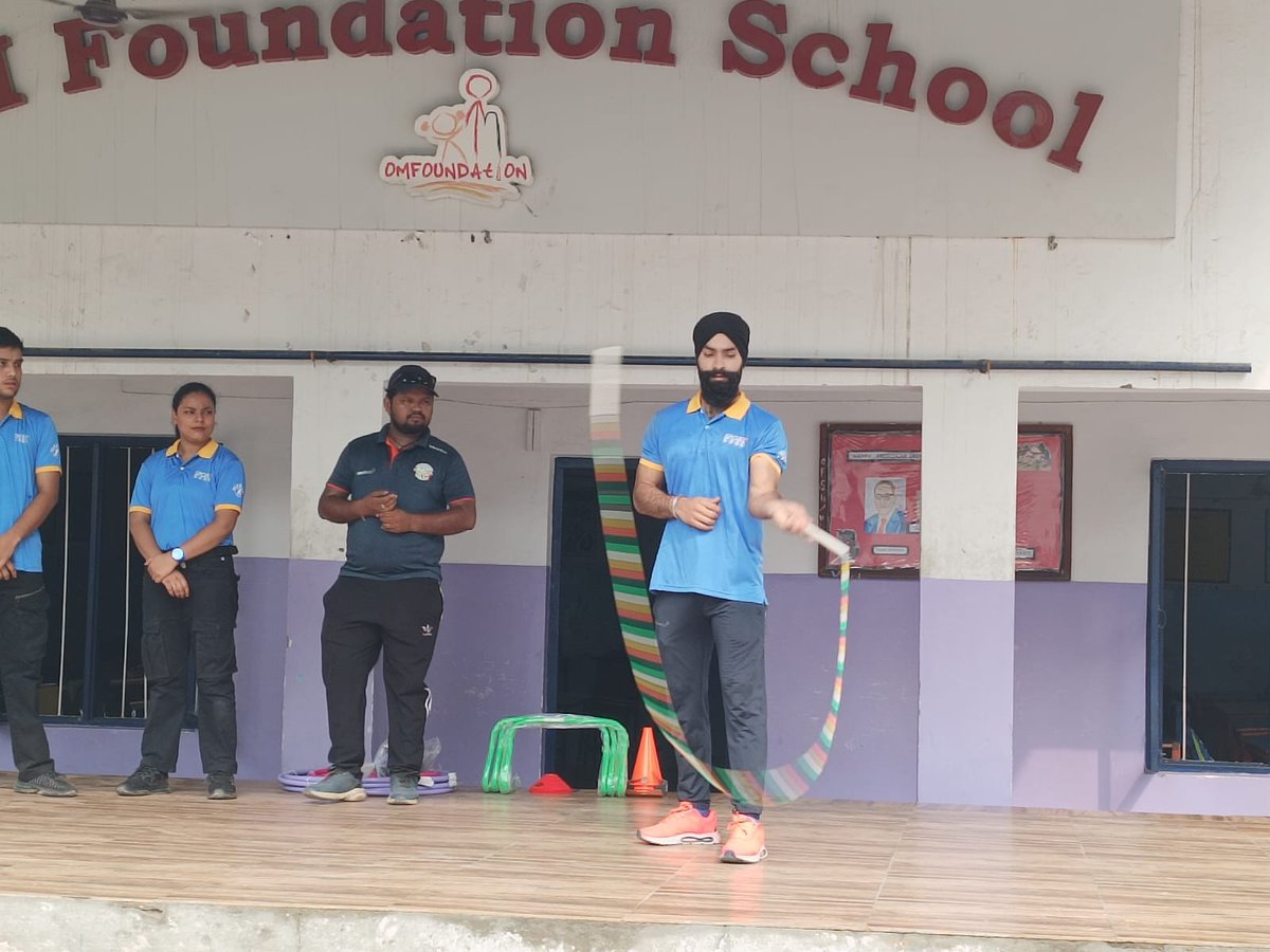_OMFoundation's tweet photo. OM Foundation School is delighted to partner with SportSeed, a sports academy which builds flexibility, endurance and strength in the students and groom them as future players.
Their visit was not only informative but also inspired many students to master the new sports.
#NGO https://t.co/xlIL7dc0k4