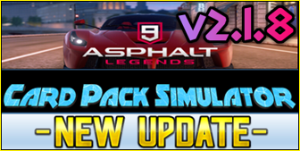 TripMX's tweet photo. Hi again A9 players!
Here's the LATEST update for the Card Pack Simulator! 😃

[--> WHAT'S NEW IN v2.1.8 <--]

• 6 new cars from the UNITE update added to car database!
• Various other improvements/bug fixes

Link to simulator: https://t.co/Xgw8XlDQUT

Thanks and enjoy! 🙂 https://t.co/BKKls8YDyN