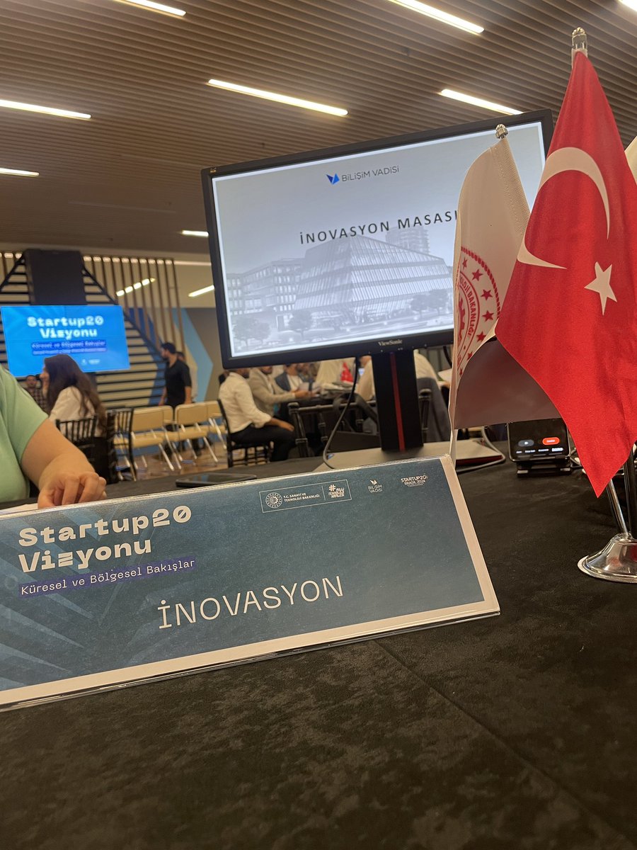 Bugün G20’nin startup ayağı olan Startup20’de Inovasyon Masası’nda ülkemizi temsil ediyorum. Ekosistemin geleceğine güzel bir katkı sunması dilekleriyle.