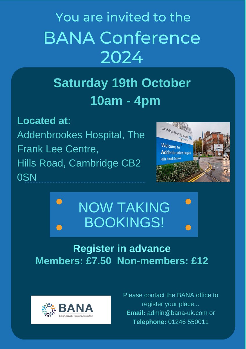 Book your place now!