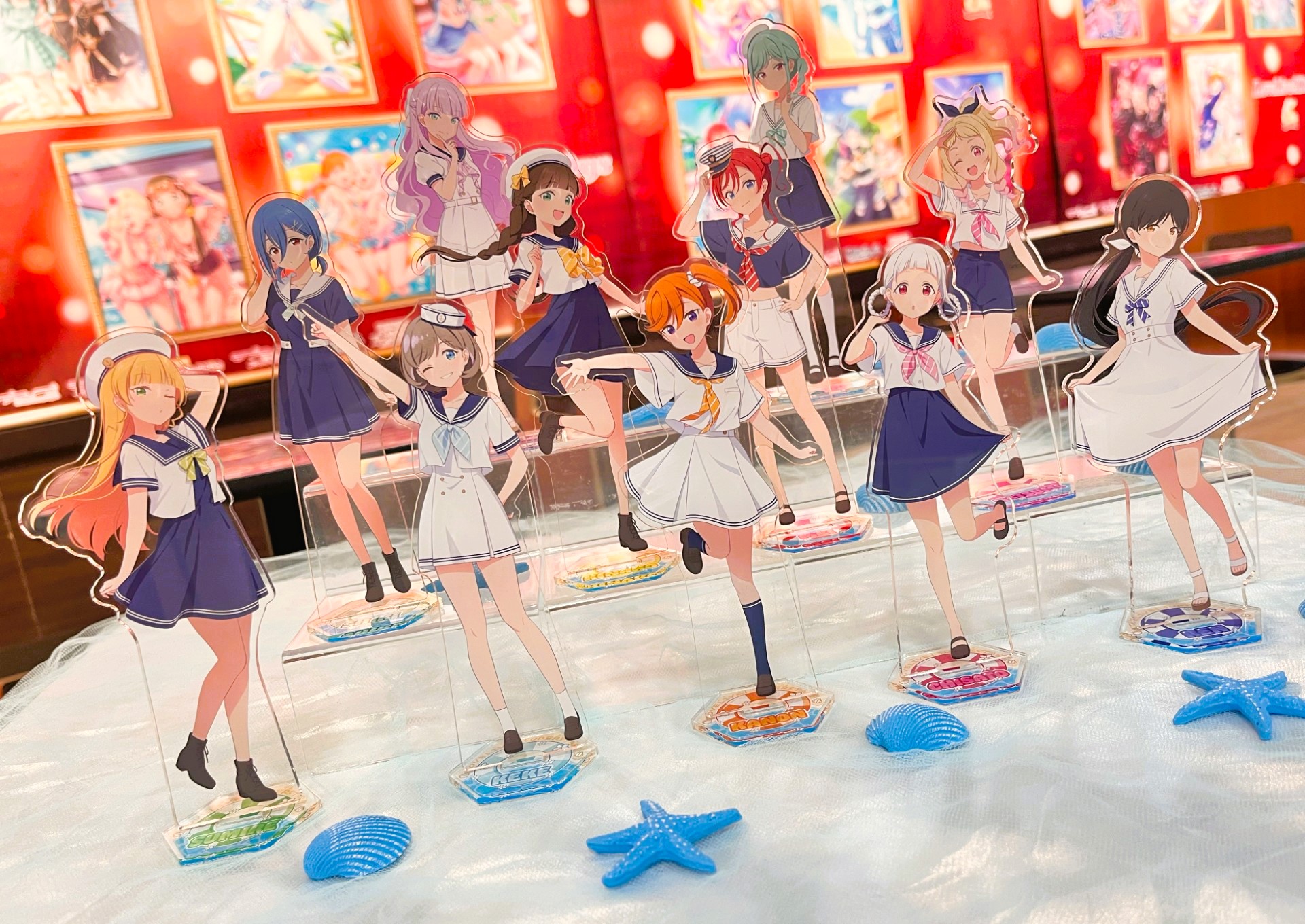 liella ラブライブ GIGOコラボカフェ マリン衣装 缶バッジ 澁谷かのん