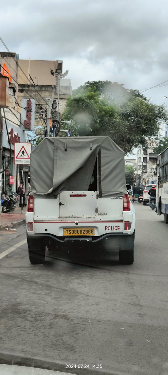 Scene at Bata, RP Road, Secunderabad, Telangana. 
Bill board says park vehicle within white  line (3 feet). Is it possible? 
Request Telangana DGP, Hyderabad- Cyberabad etc police to focus on more parking space for vehicles in cities and towns. Fines no solution.
