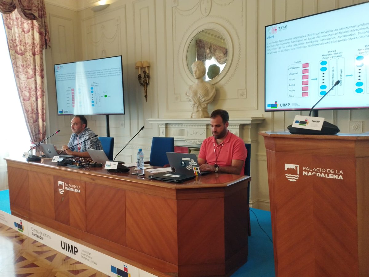 Continuamos la mañana con la ponencia y práctica:

▶️Inteligencia Artificial y su aplicación en estudios de costas

A cargo de Daniel García Díaz

☑️ Instituto de Ciencias Marinas de Andalucía <a href="/ICMAN_CSIC/">ICMAN-CSIC</a>